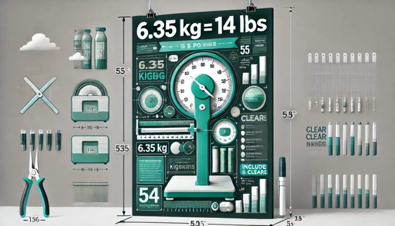 6.35 Kilgrams to lbs