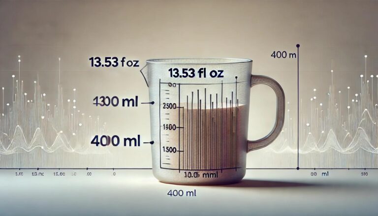 13.53 fl oz. to ml